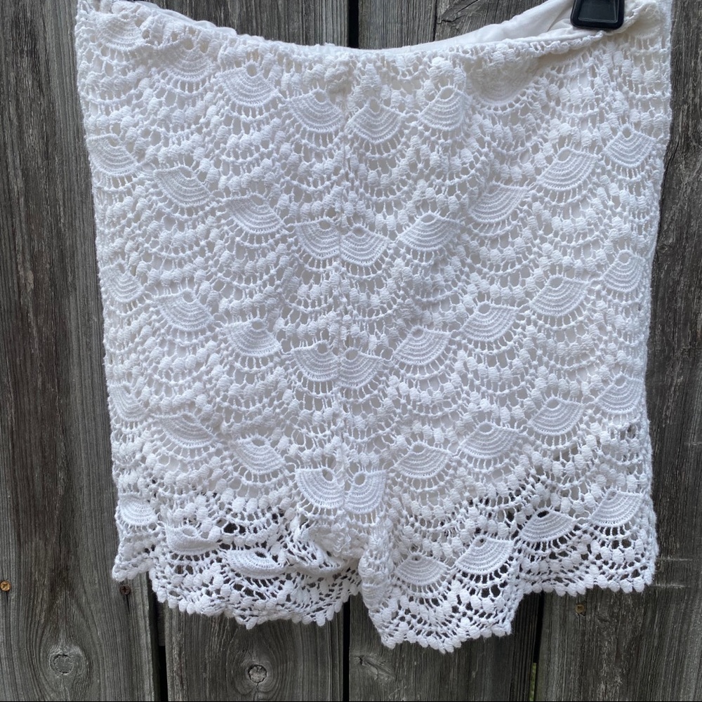 Lace shorts